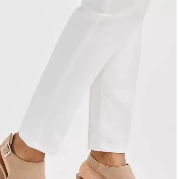 Style & Co Womens Jeans Mid-Rise Curvy Bright White Size 6 NWOT - Picture 11 of 12